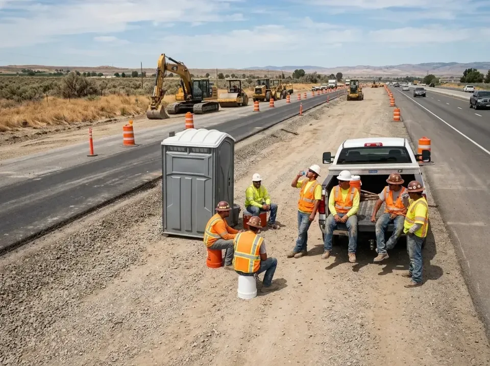 highway-road-construction-crew-007 — frequently asked questions, Porta Potty and Restroom Rentals in Toledo, IA